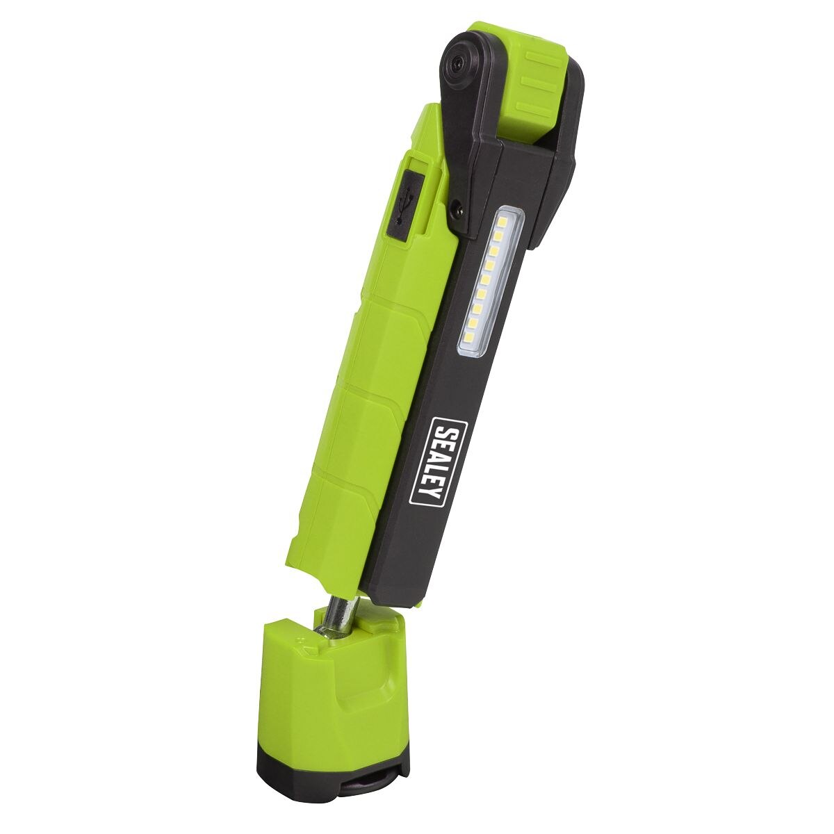 Sealey Rechargeable 360¬∞ Inspection Light 10W & 2 x 4W SMD LED - Green - Image 6