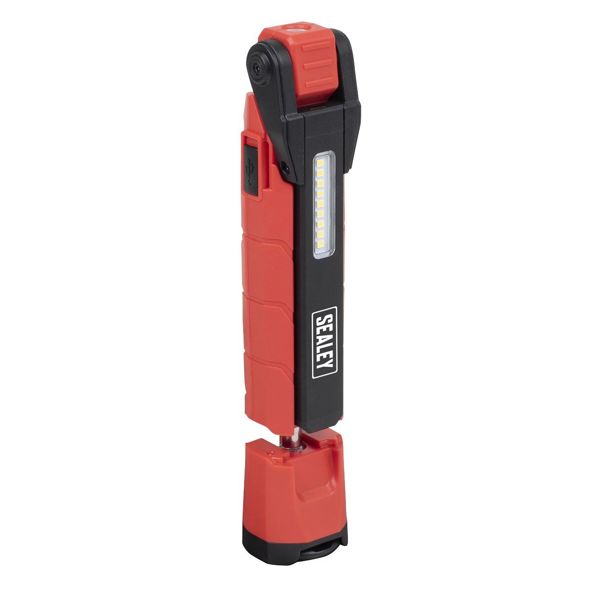 Sealey Rechargeable 360¬∞ Inspection Light 10W & 2 x 4W SMD LED - Red - Image 2