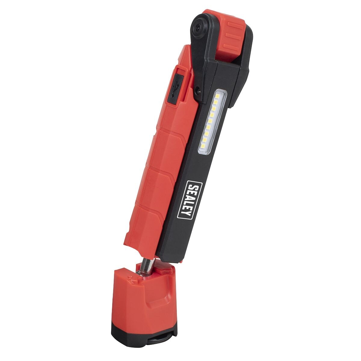 Sealey Rechargeable 360¬∞ Inspection Light 10W & 2 x 4W SMD LED - Red - Image 9