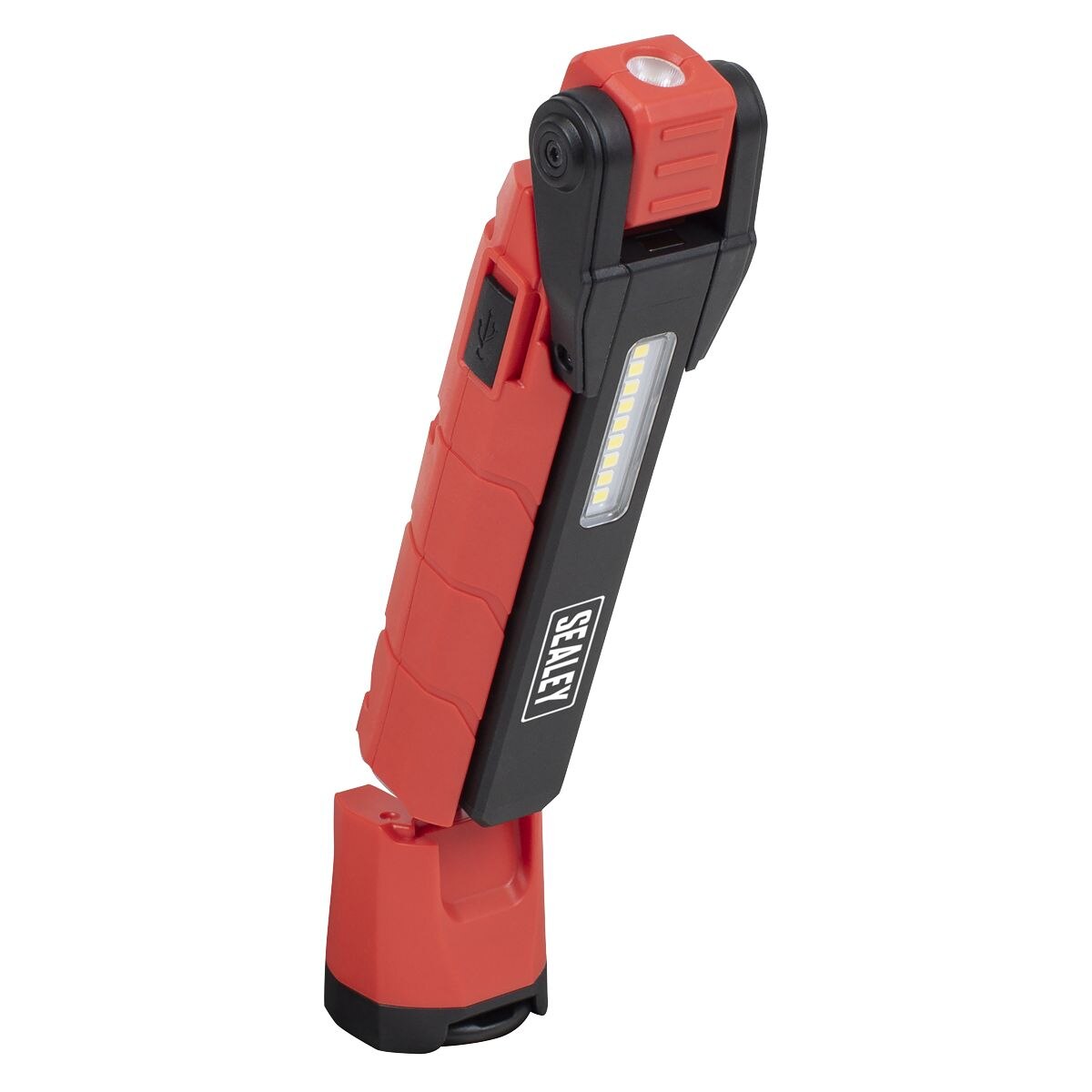Sealey Rechargeable 360¬∞ Inspection Light 10W & 2 x 4W SMD LED - Red - Image 10