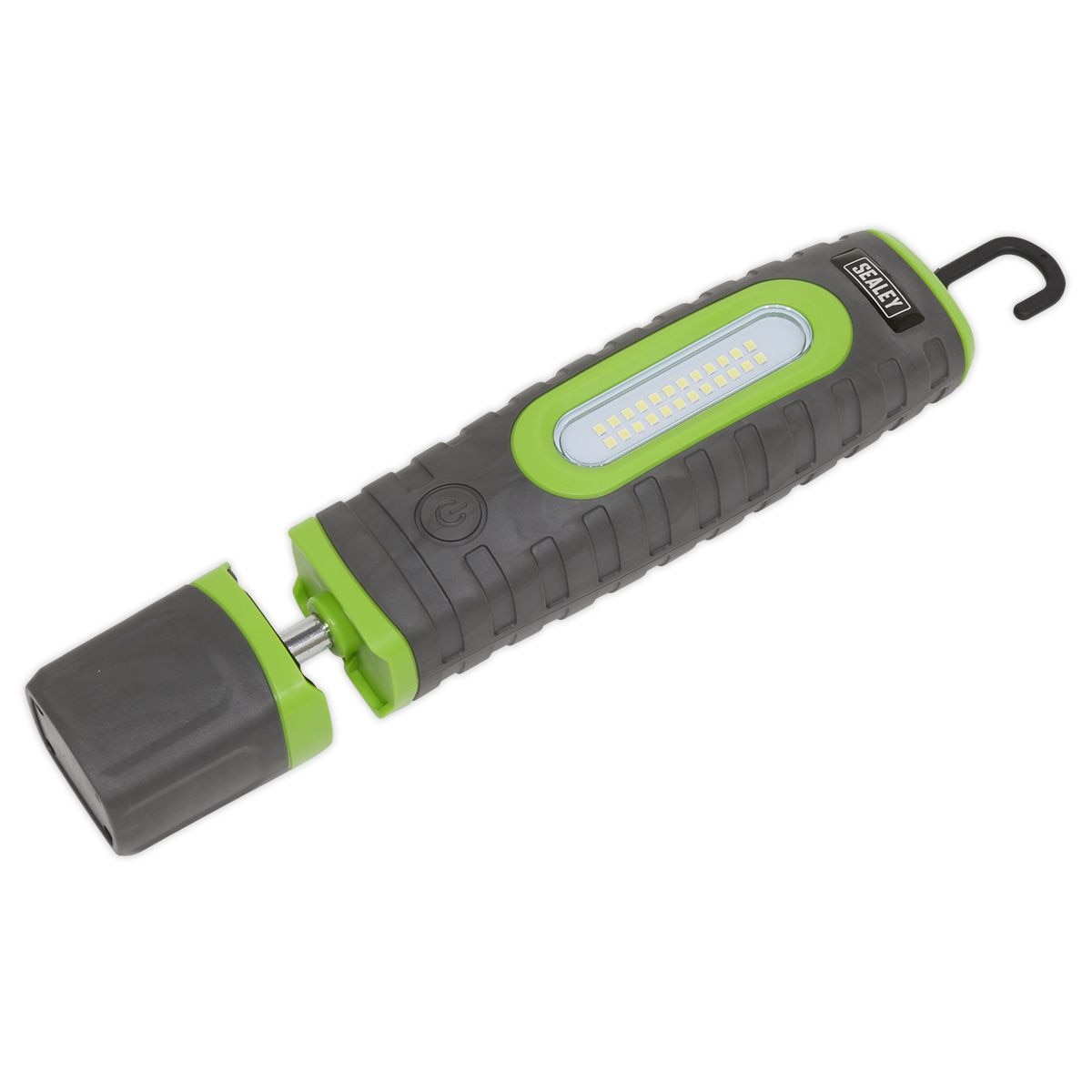 Sealey Rechargeable 360¬∞ Inspection Lamp 15W & 3W SMD LED - Green - Image 1