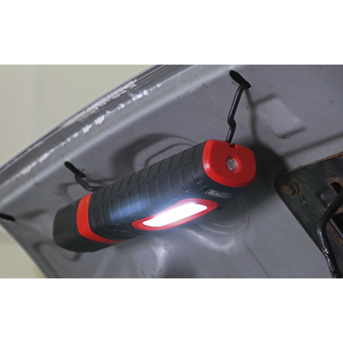 Sealey Rechargeable 360¬∞ Inspection Light 10W & 3W SMD LED - Black - Image 4