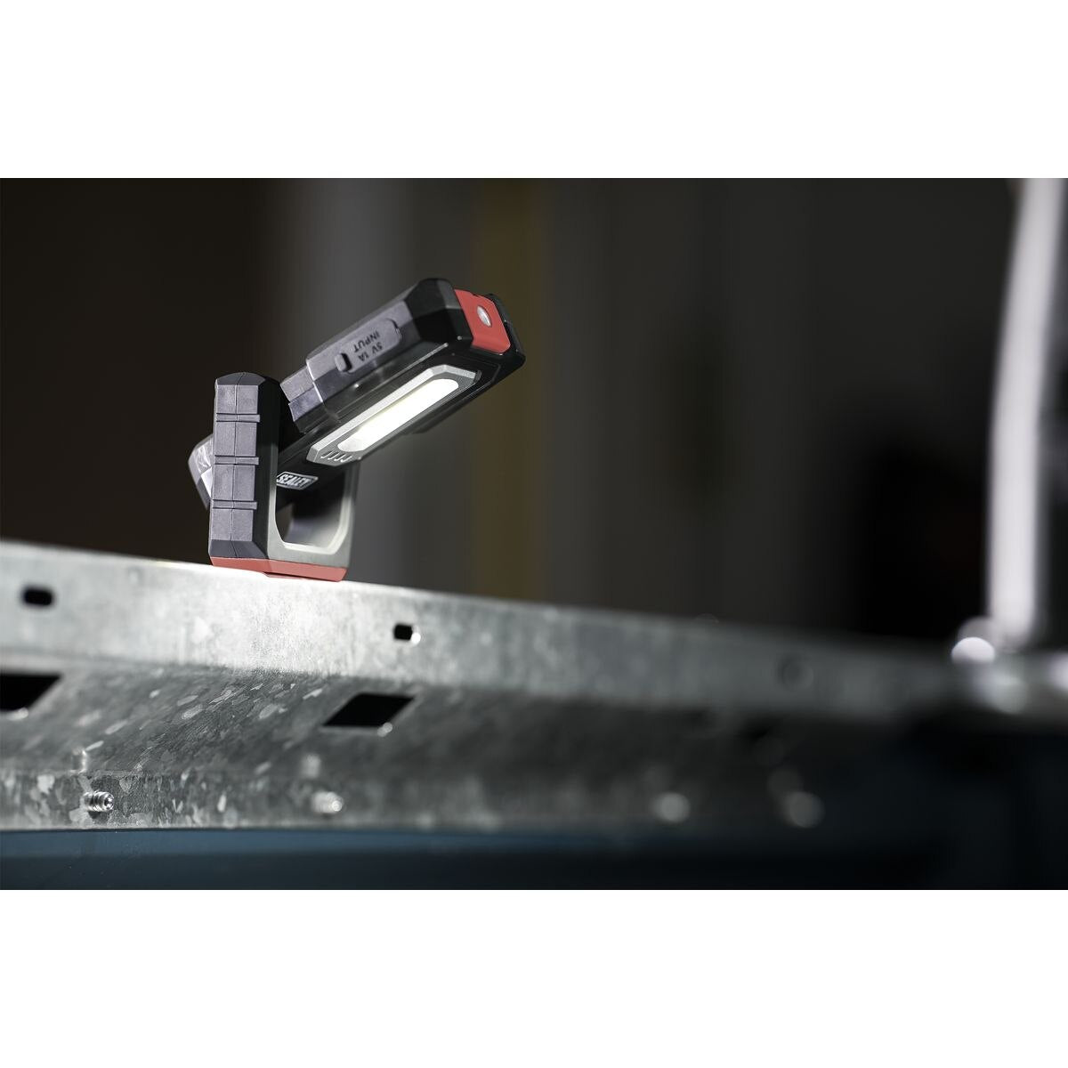 Sealey Inspection Light (x2) with Double Wireless Charging Base 3W COB & 1W SMD LED - Image 4