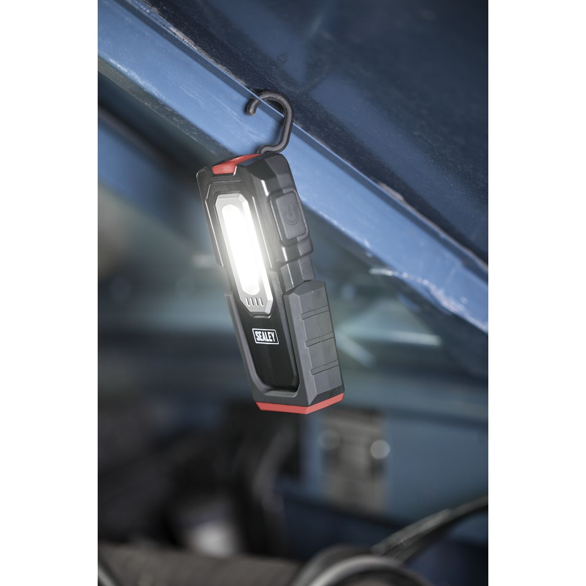 Sealey Inspection Light (x2) with Double Wireless Charging Base 3W COB & 1W SMD LED - Image 6