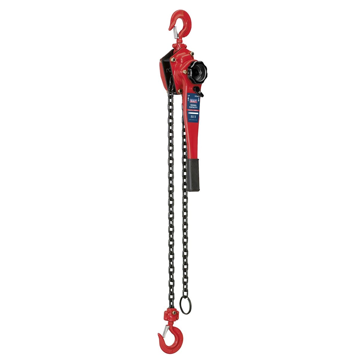 Sealey Steel Lever Hoist 1000kg - Image 1