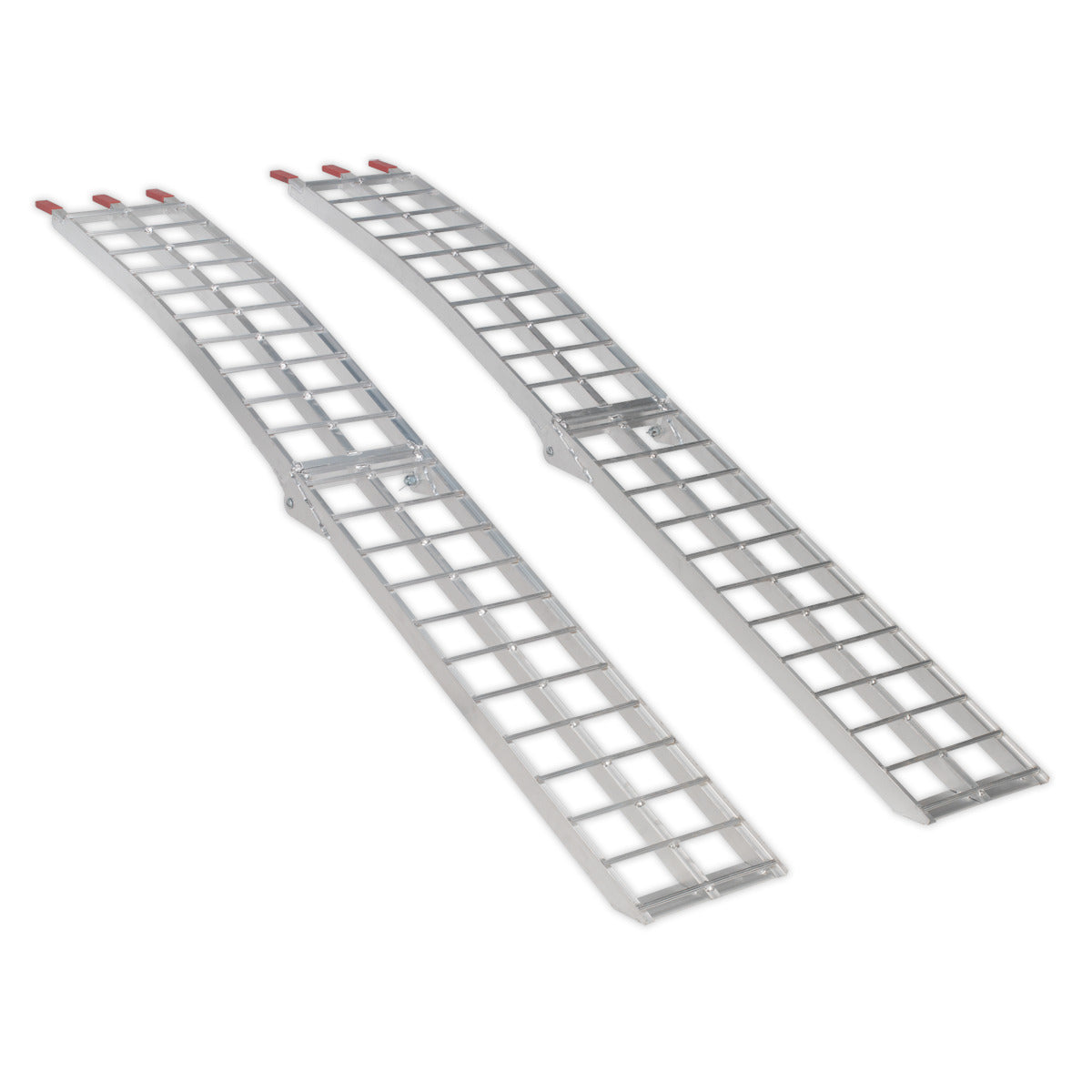 Sealey Aluminium Loading Ramps 680kg Capacity - Pair LR680
