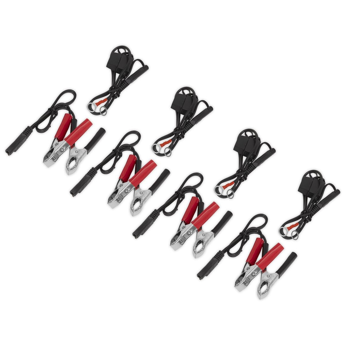 Sealey 6/12V Four Bank Auto Maintenance Charger 8A (4 x 2A) - Image 4