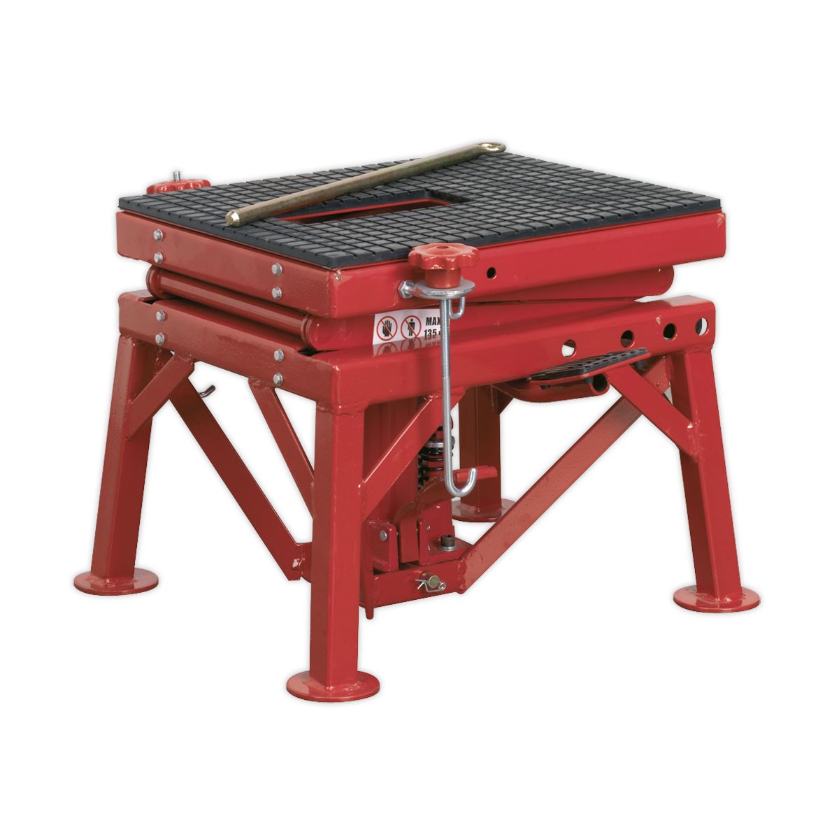 Sealey Hydraulic Motorcycle Lift Off-Road/Trials Bikes 135kg Capacity - Image 3