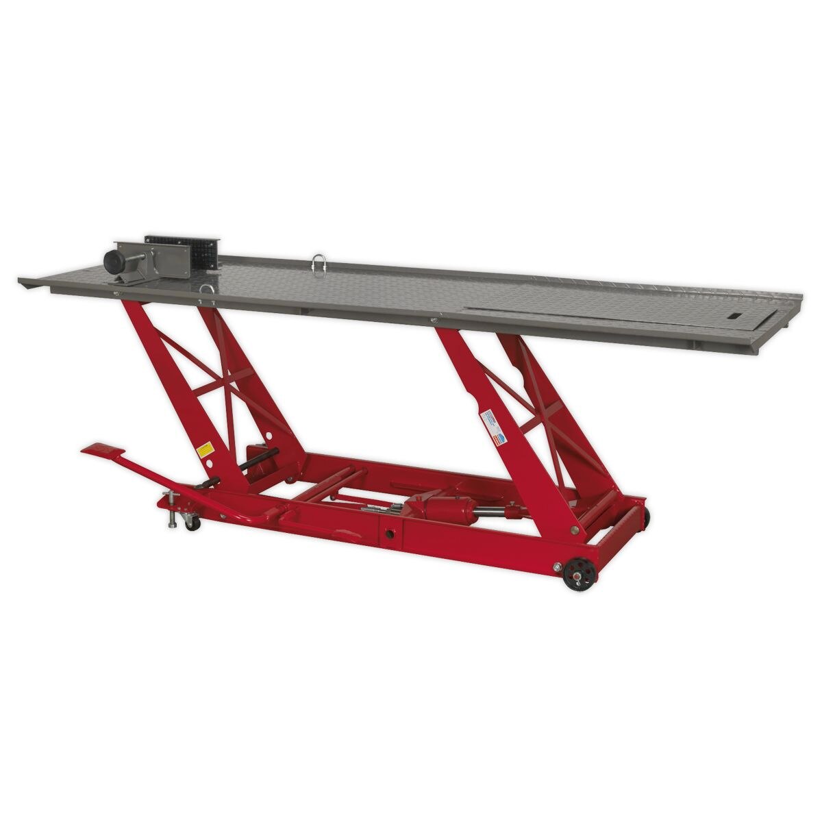 Sealey Hydraulic Motorcycle Lift 454kg Capacity - Image 2