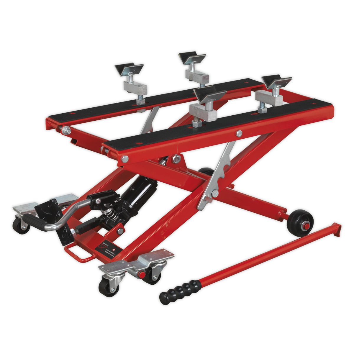 Sealey Hydraulic Motorcycle & Quad Scissor Lift 500kg Capacity - Image 1