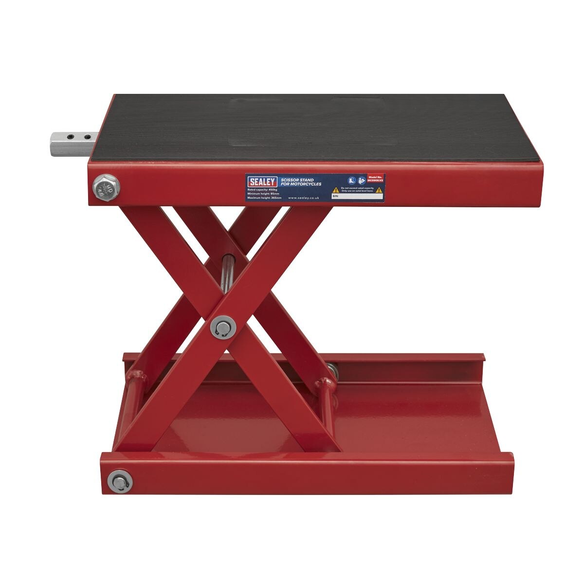 Sealey Motorcycle Scissor Stand 450kg Capacity - Image 4