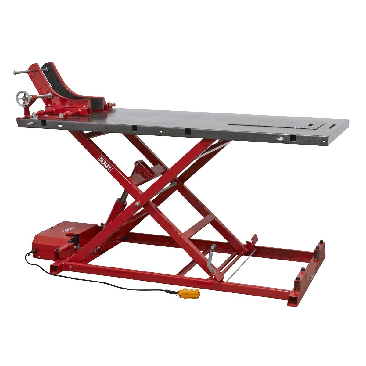 Sealey Heavy-Duty Electro/Hydraulic Motorcycle Lift 680kg Capacity - Image 2