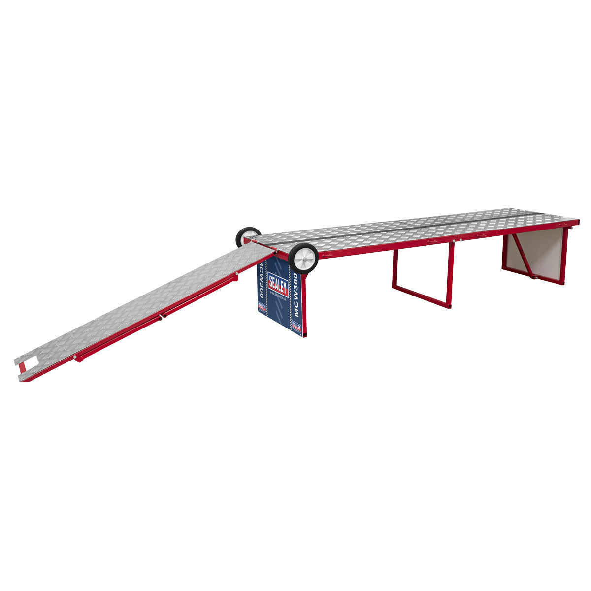 Sealey Folding Motorcycle Workbench with Ramp 360kg Capacity MCW360