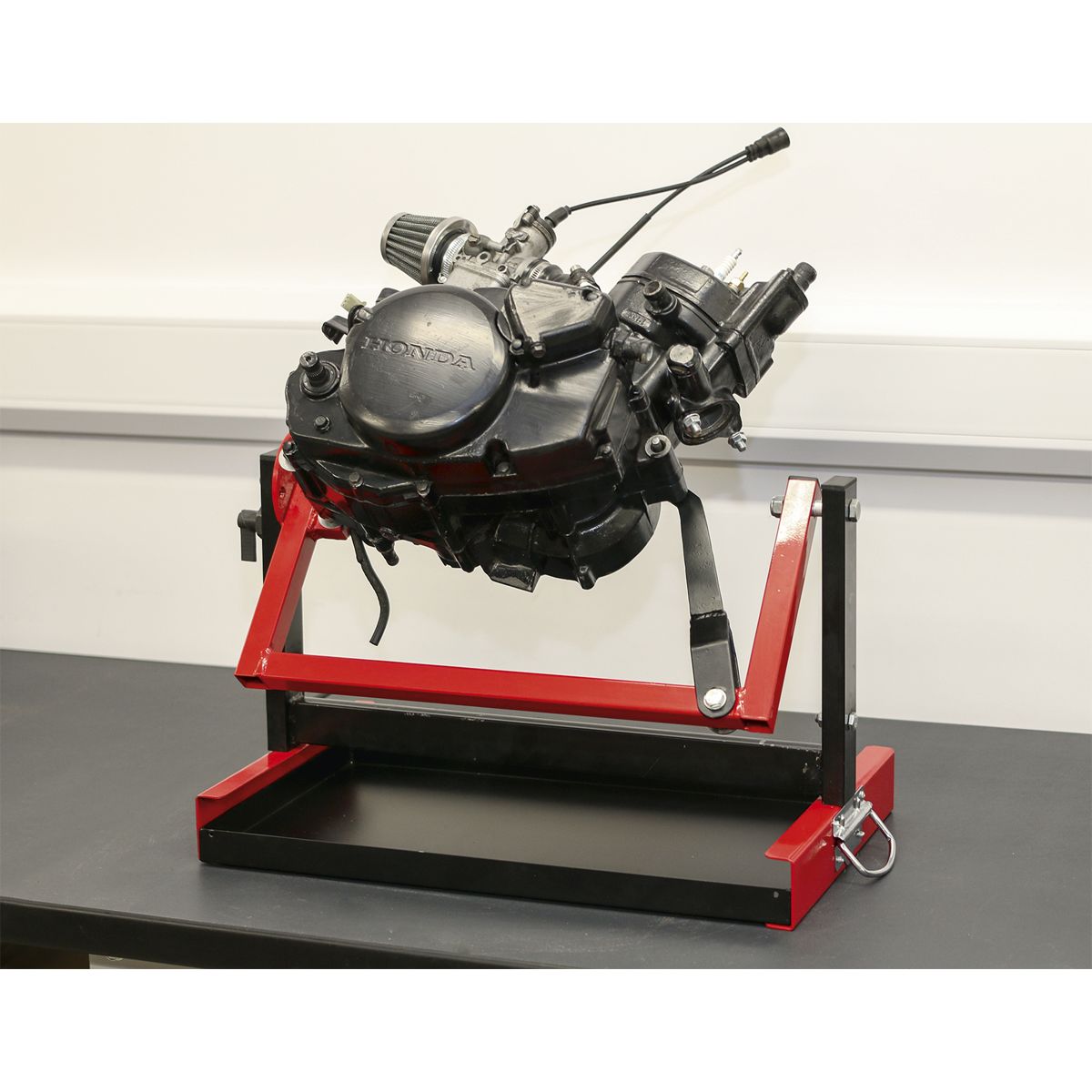 Sealey Motorcycle Engine Stand Single/Twin Cylinder 30kg Capacity - Image 5