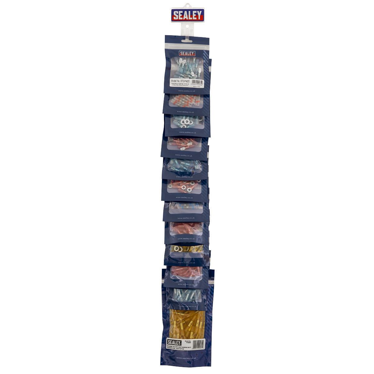 Sealey Clip Strip Deal - Heat Shrink Terminals MHSTSET