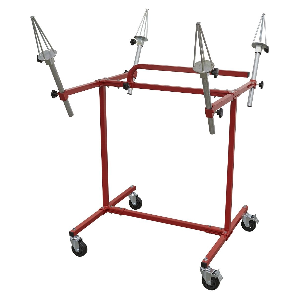 Sealey Alloy Wheel Painting/Repair Stand 4 Wheel Capacity - Image 3