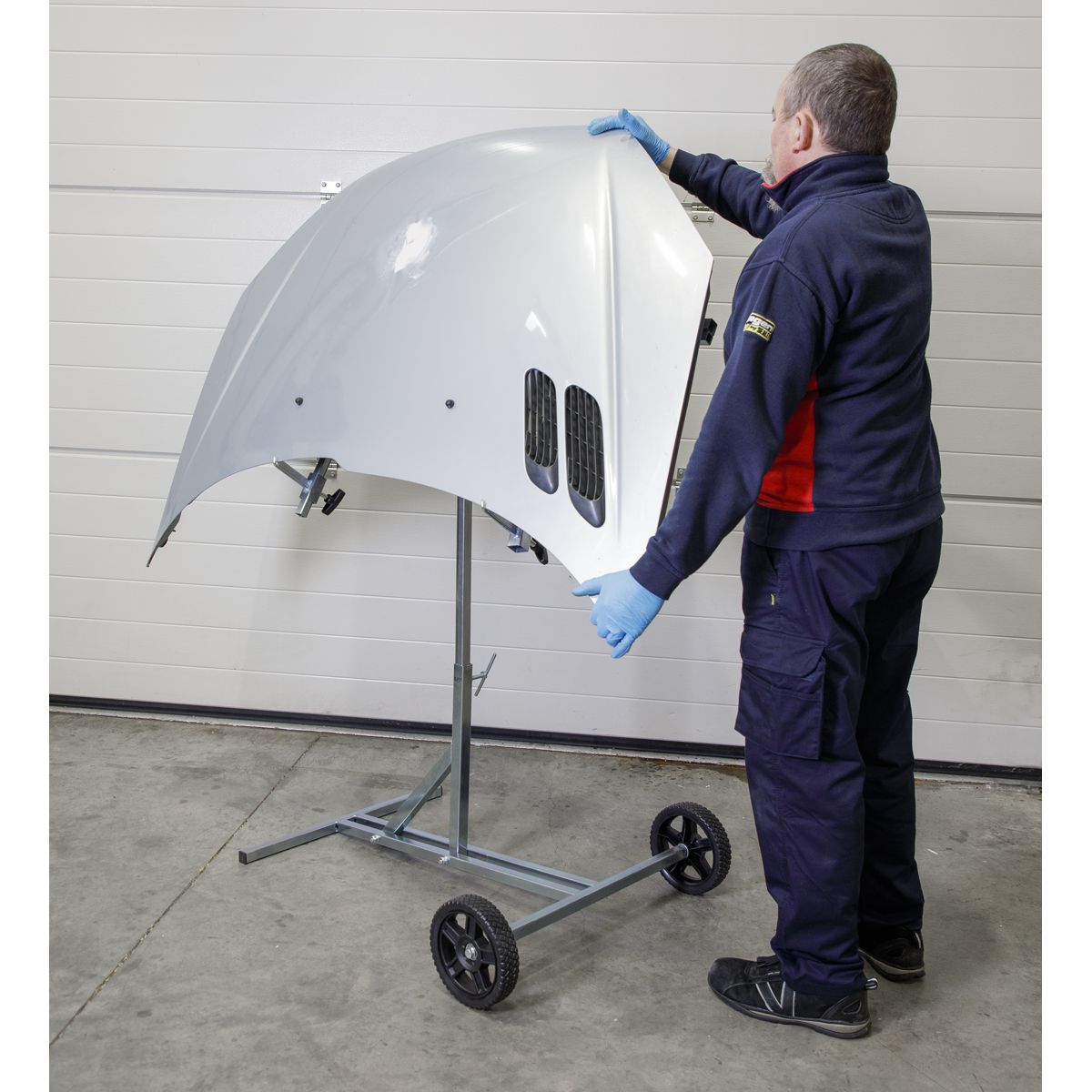 Sealey Universal Mobile Rotating Panel Stand - Image 5