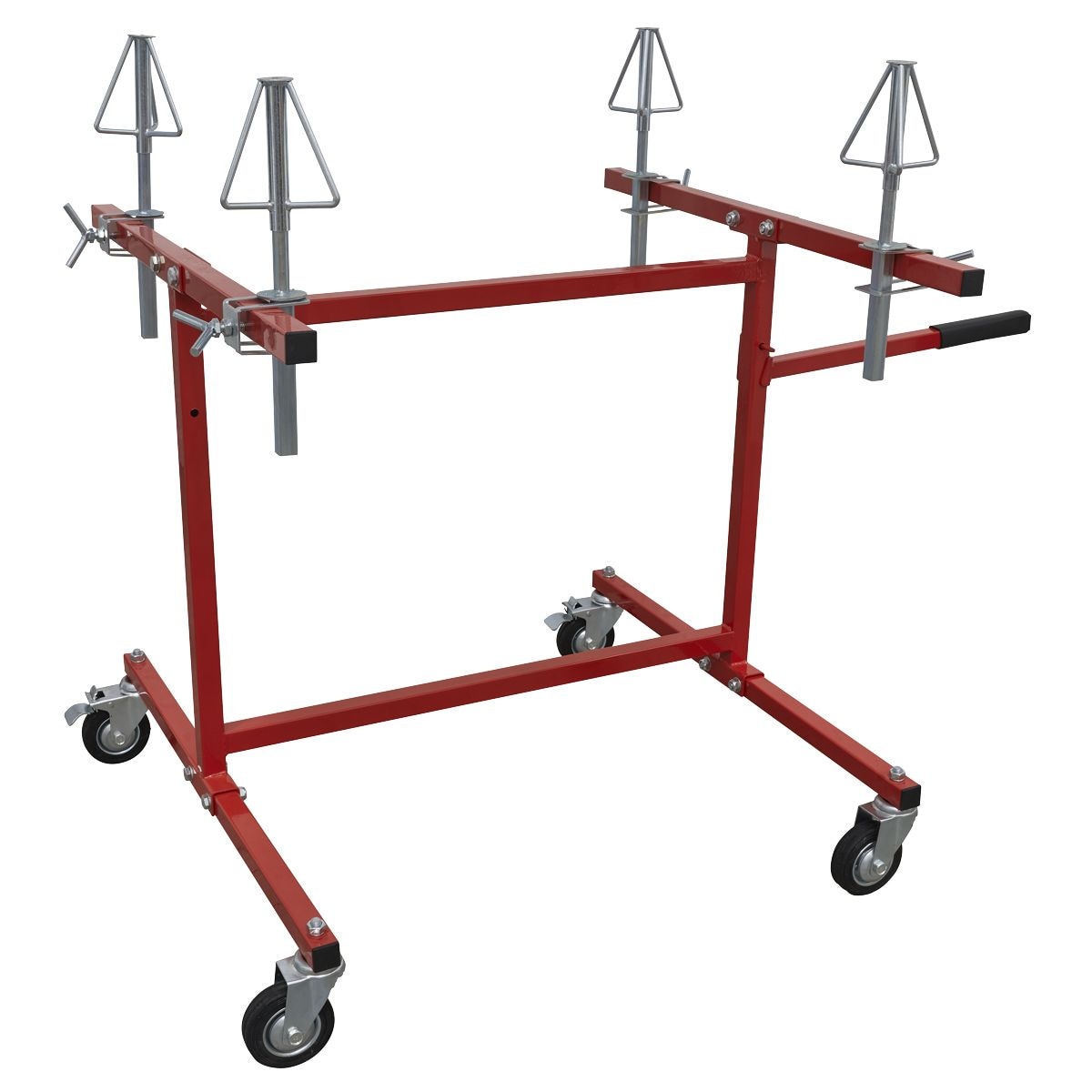 Sealey Alloy Wheel Repair/Painting Stand 4 Wheel Capacity - Image 1