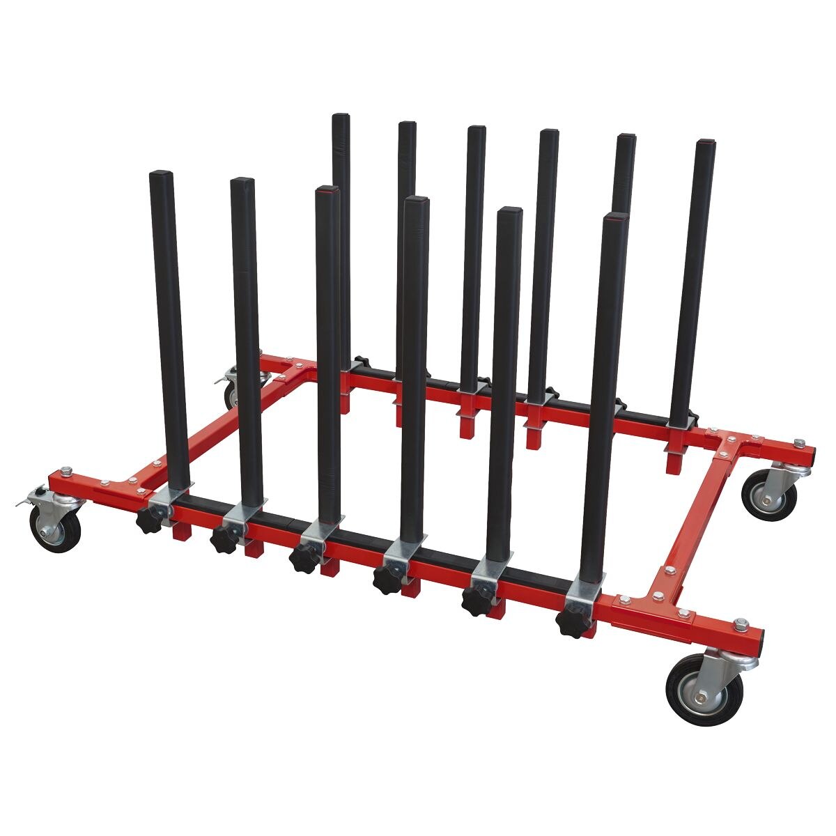 Sealey 5 Panel Mobile Storage Rack - Image 2