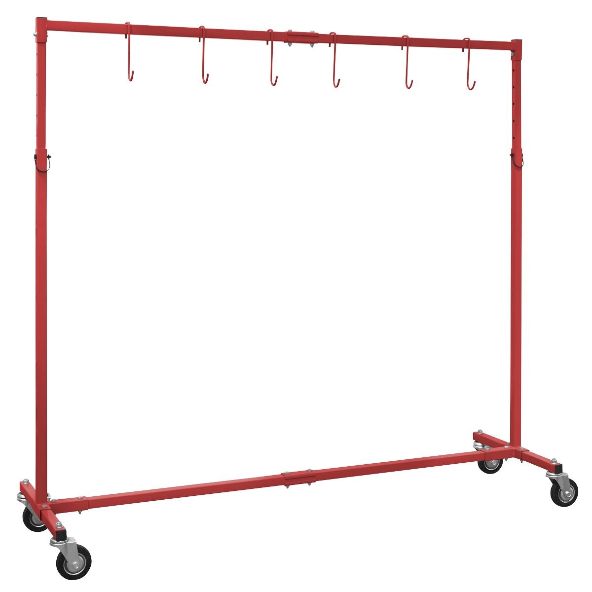 Sealey Adjustable Paint Hanger 1.95m - Image 4