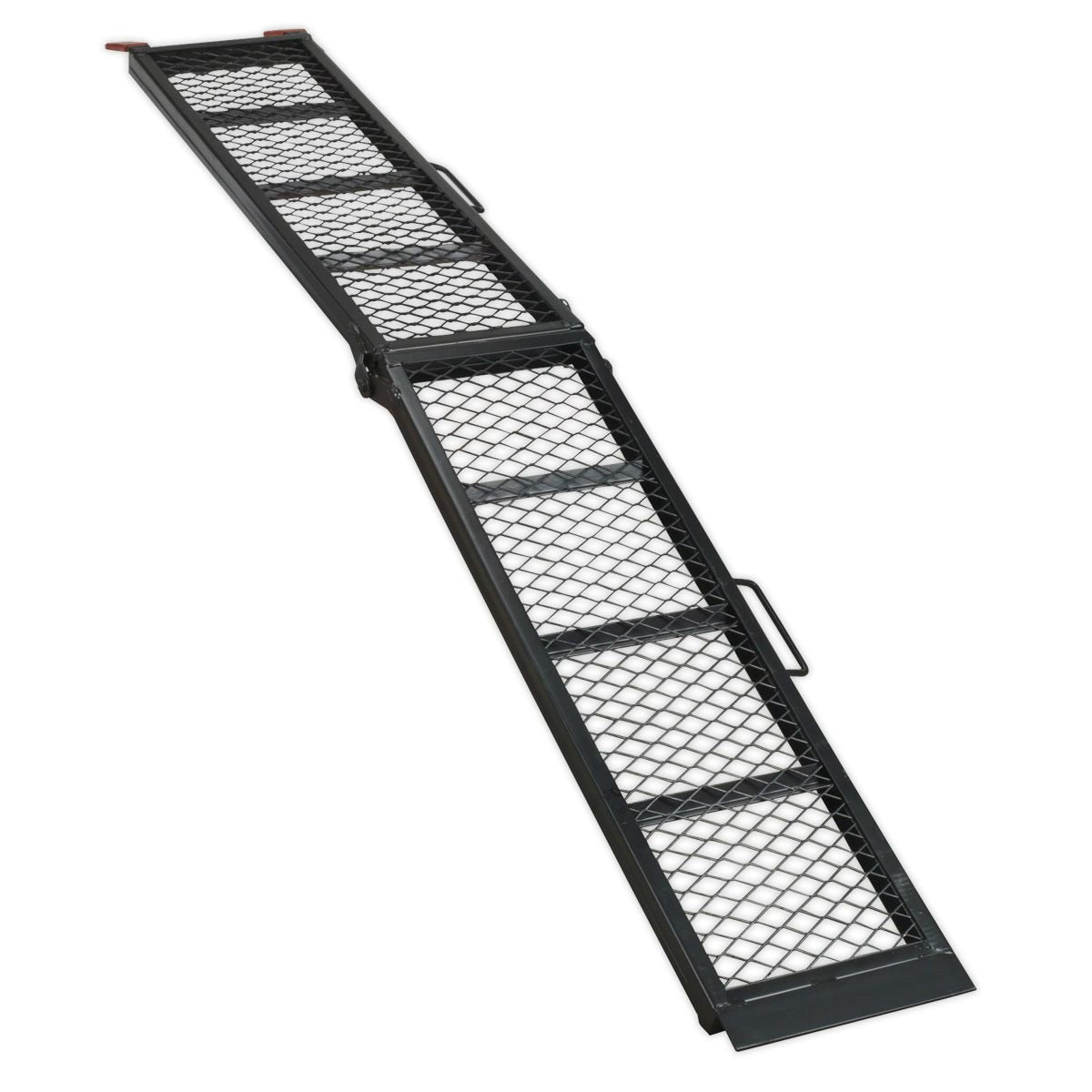 Sealey Steel Mesh Folding Loading Ramp 360kg Capacity - Image 1