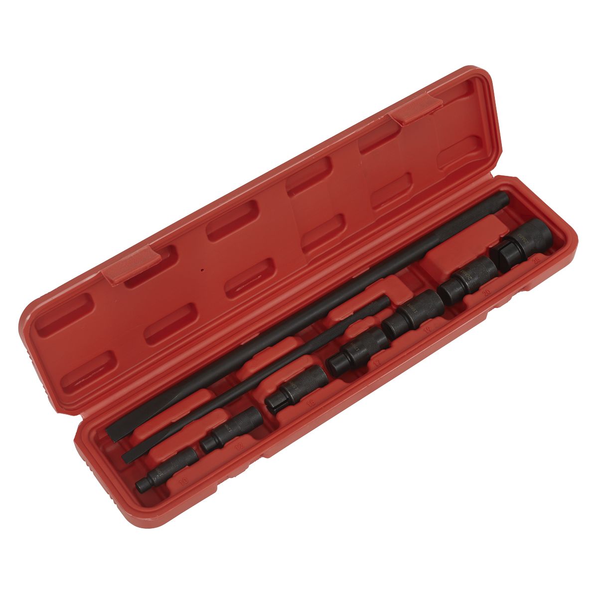 Sealey Motorcycle Wheel Bearing Removal Kit 9pc - Image 1