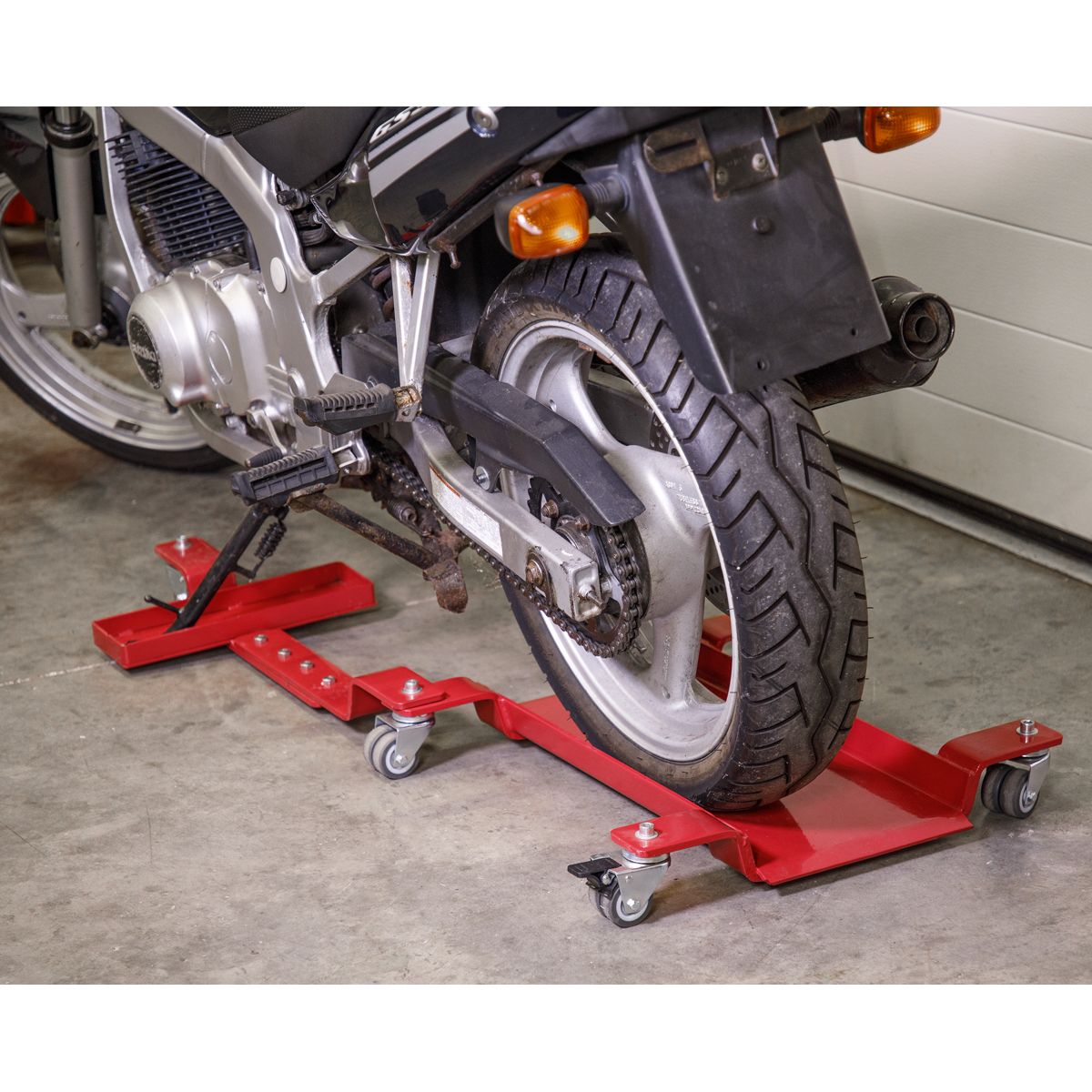 Sealey Motorcycle Rear Wheel Side Stand Type Dolly - Image 8