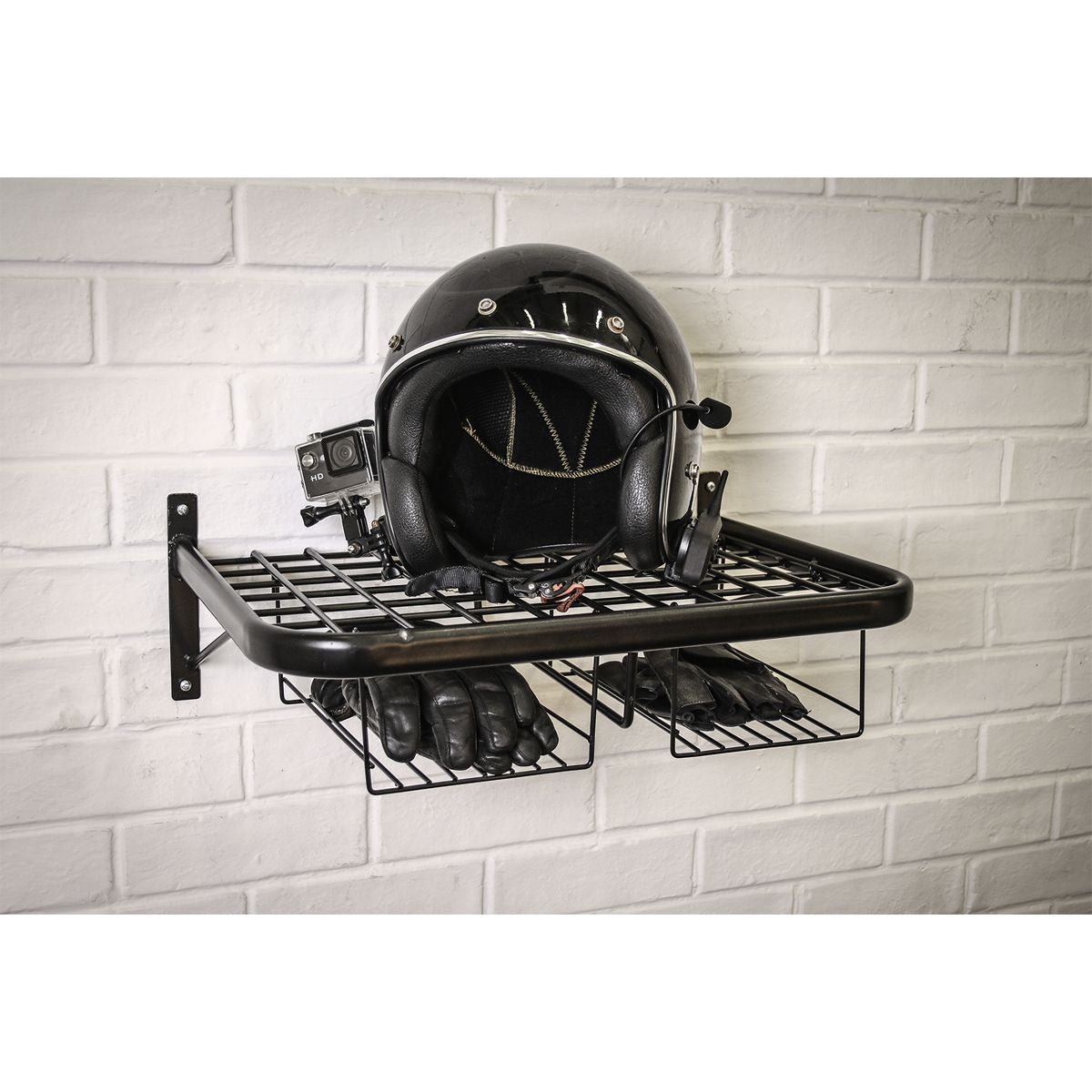 Sealey Motorcycle Helmet & Gear Tidy - Image 2