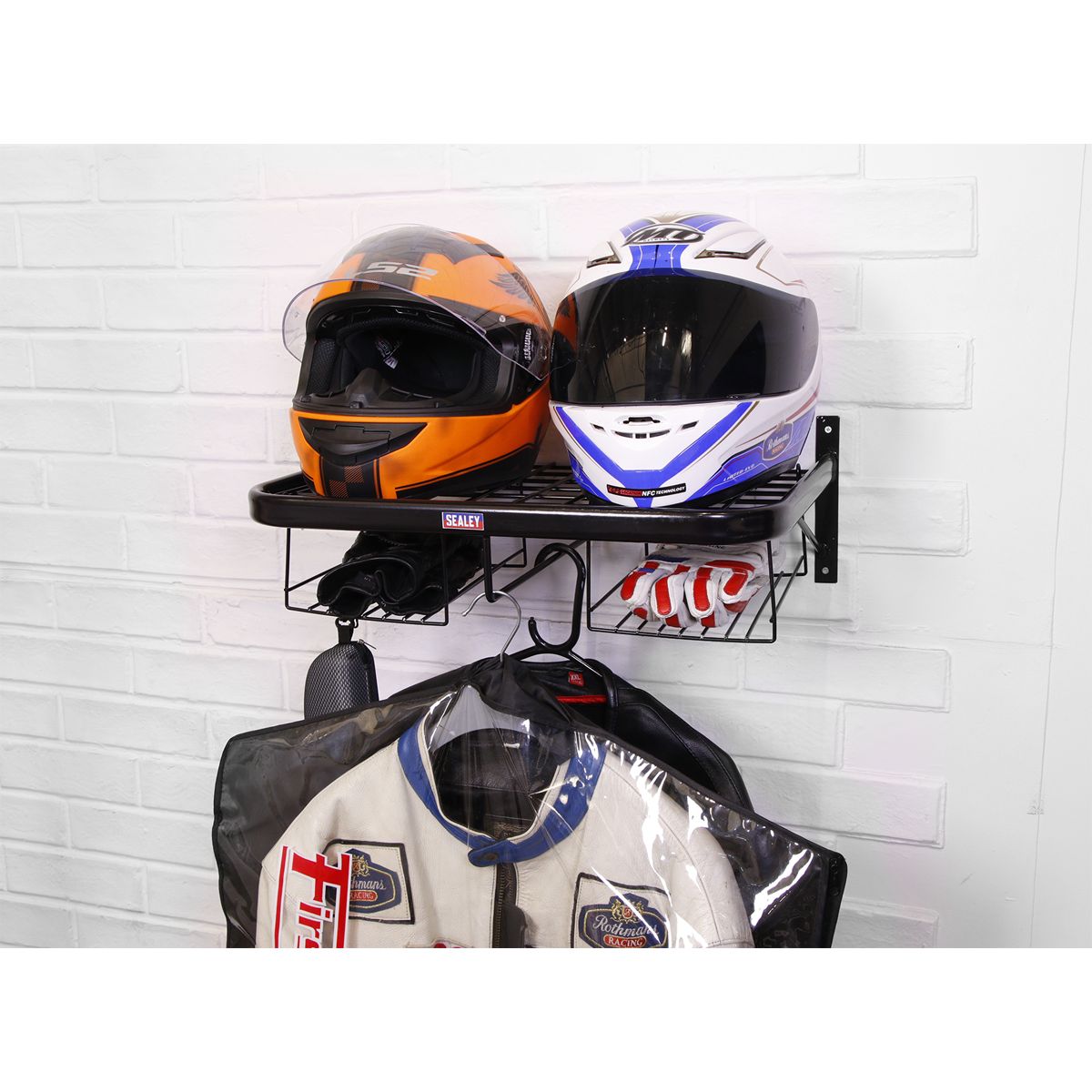Sealey Motorcycle Helmet & Gear Tidy - Image 3