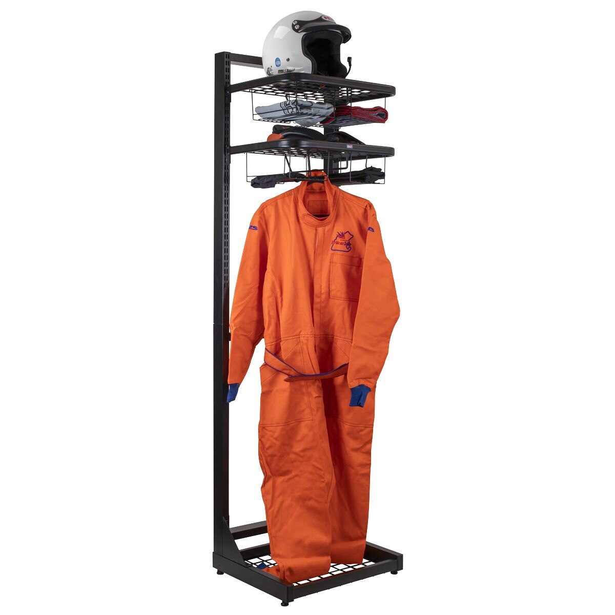 Sealey Motorcycle Helmet & Gear Tidy, Freestanding - Image 10