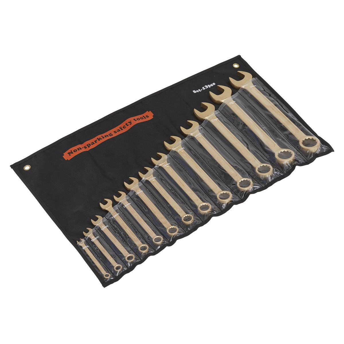 Premier Non-Sparking Combination Spanner Set 13pc NS001