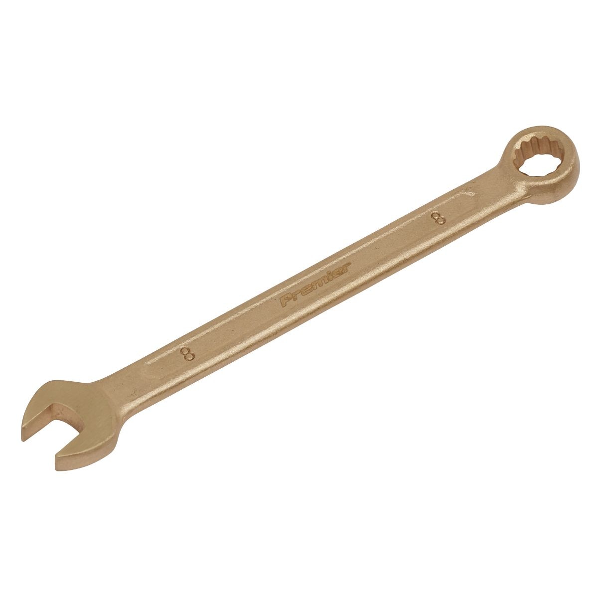 Sealey Premier Non-Sparking Combination Spanner 8mm - Image 1
