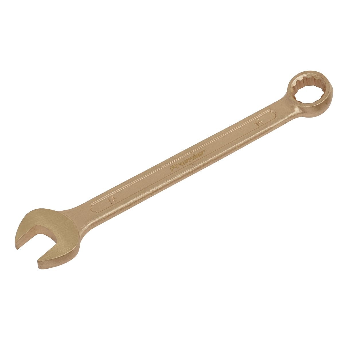 Sealey Premier Non-Sparking Combination Spanner 14mm - Image 1
