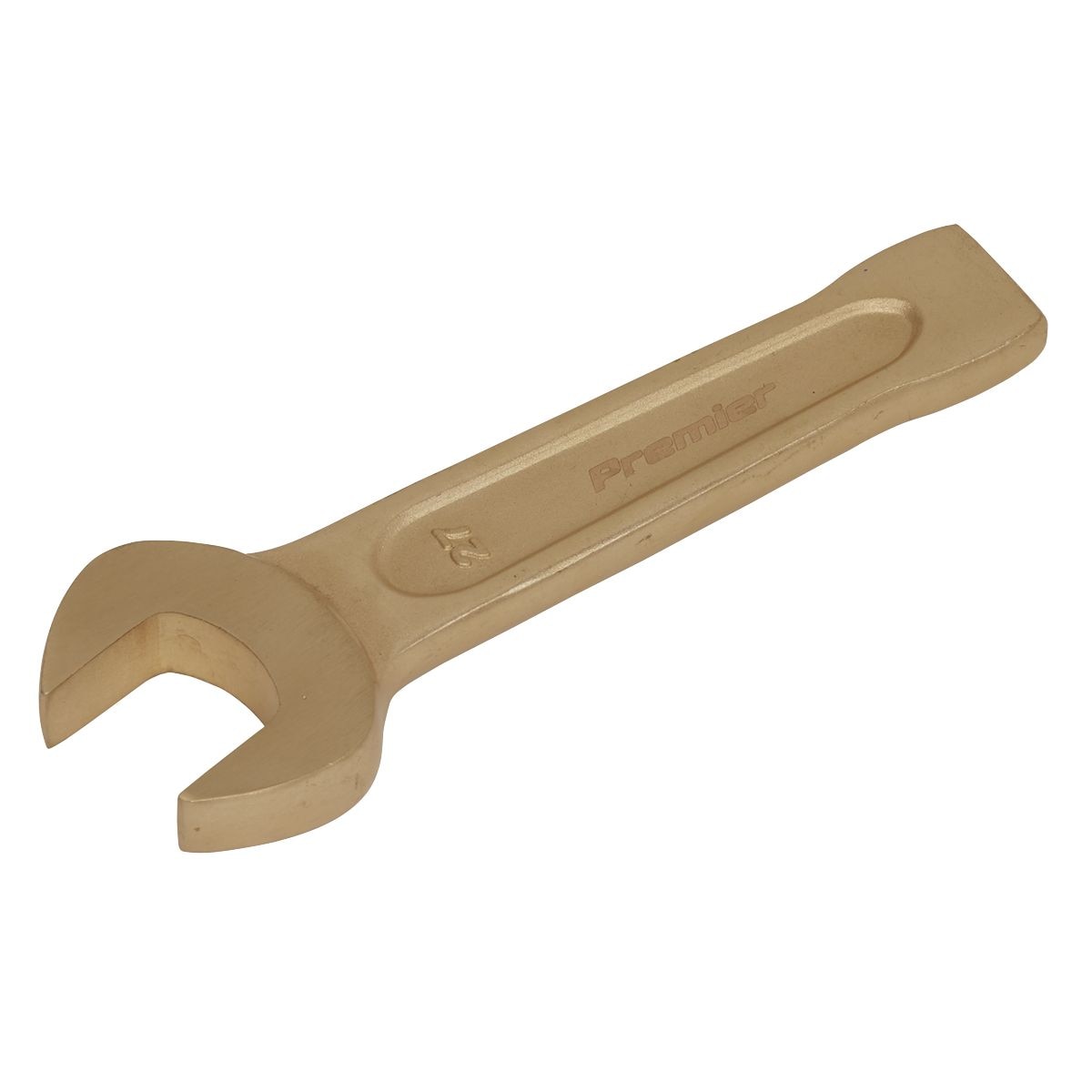 Sealey Premier Non-Sparking Open-End Slogging Spanner 27mm - Image 1