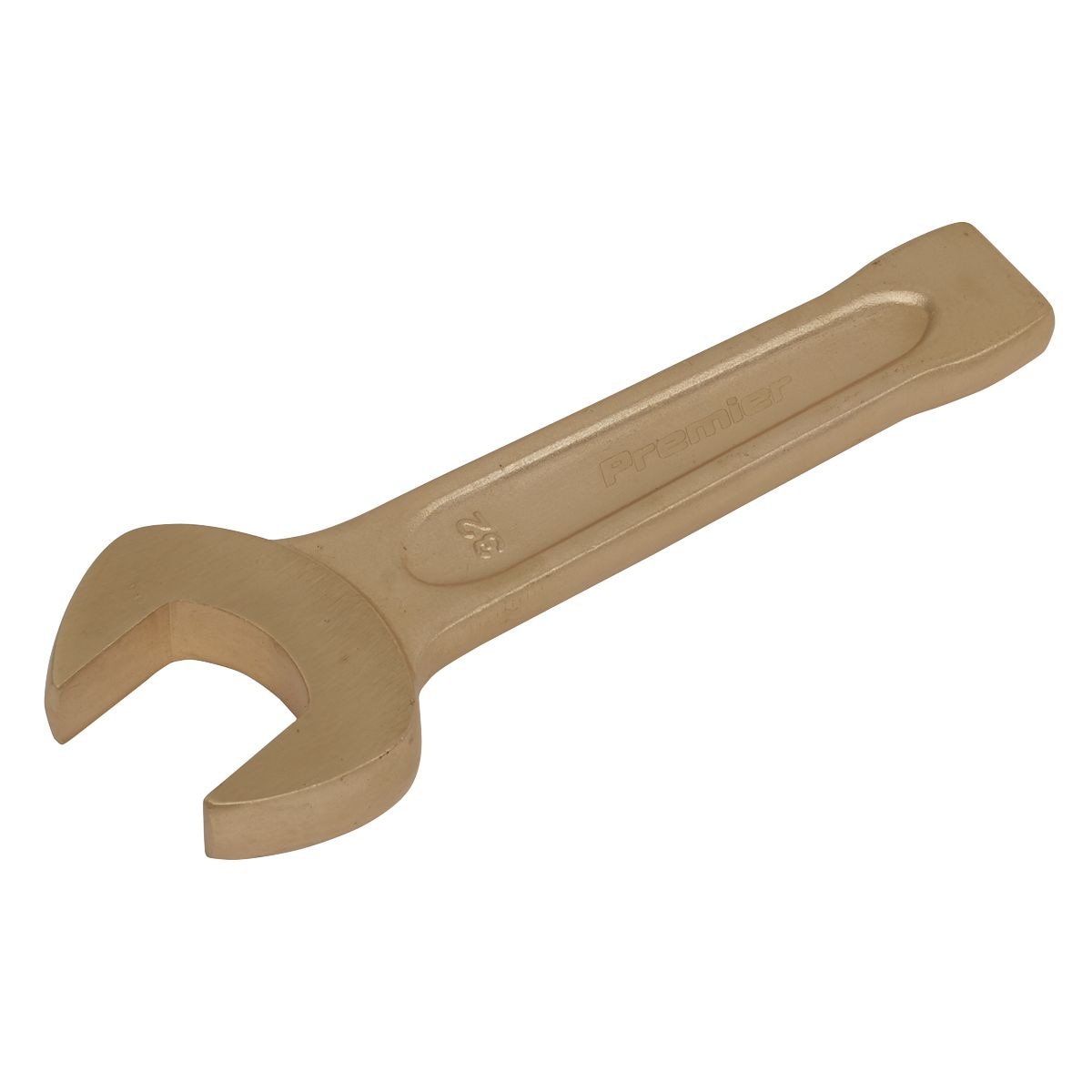 Sealey Premier Non-Sparking Open-End Slogging Spanner 32mm - Image 1