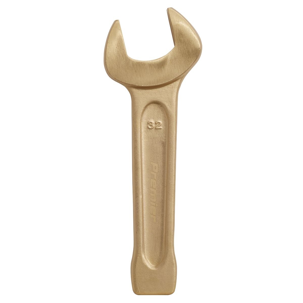Sealey Premier Non-Sparking Open-End Slogging Spanner 32mm - Image 2