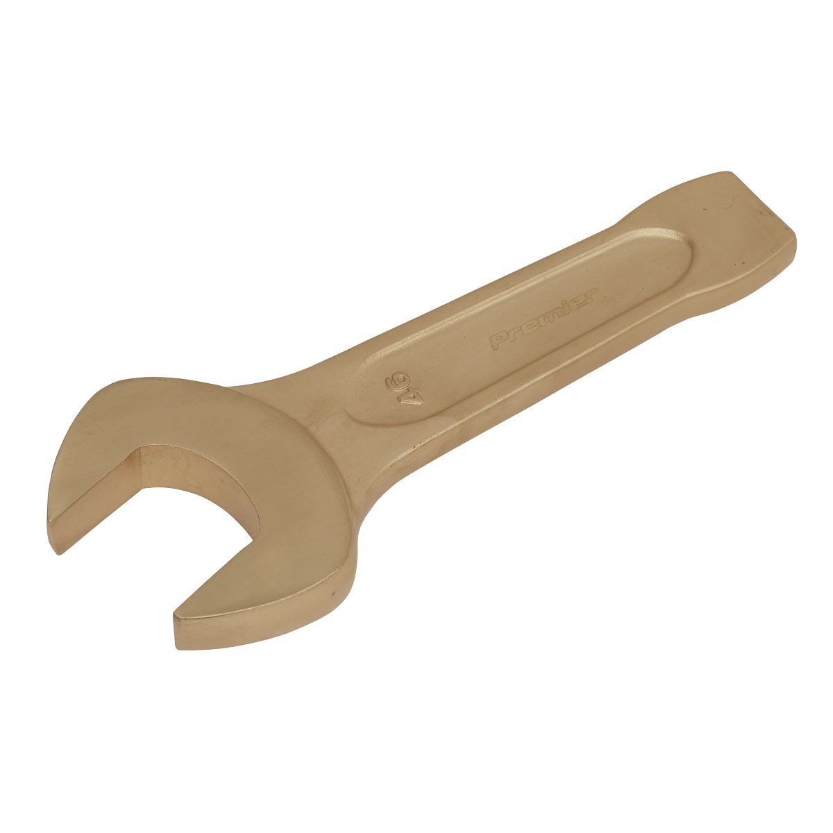 Sealey Premier Non-Sparking Open-End Slogging Spanner 46mm - Image 1