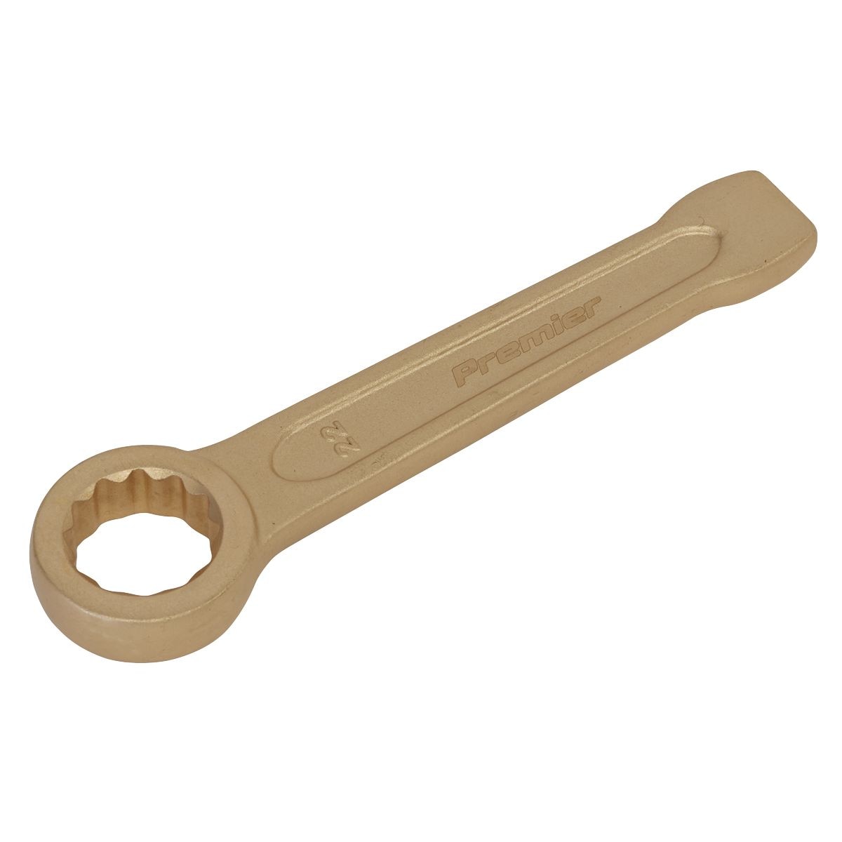 Sealey Premier Non-Sparking Ring End Slogging Spanner 22mm - Image 1
