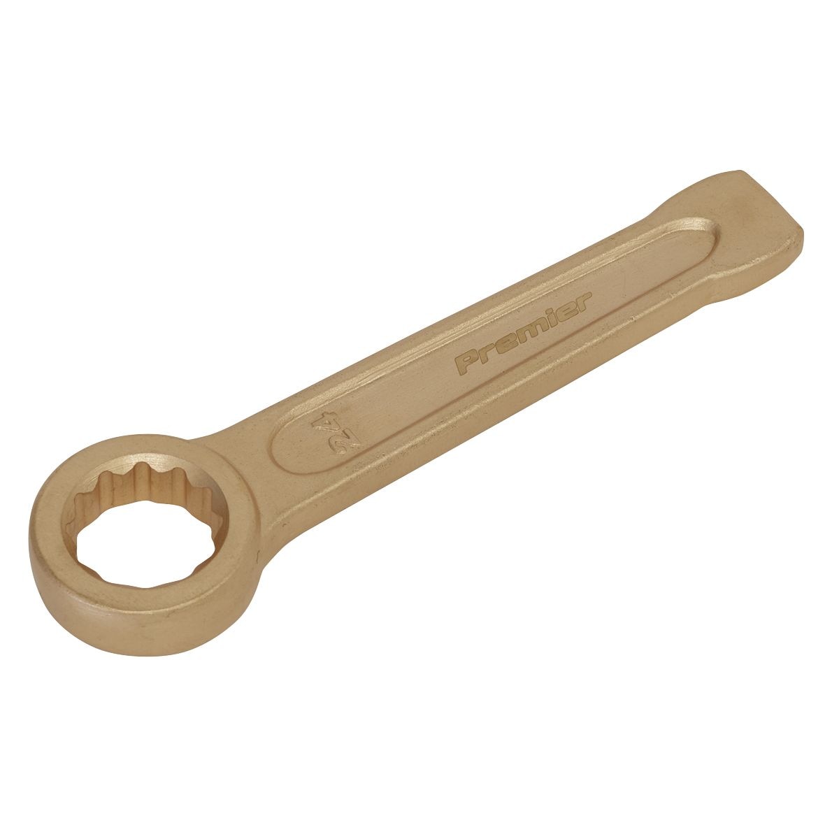 Sealey Premier Non-Sparking Ring End Slogging Spanner 24mm - Image 1