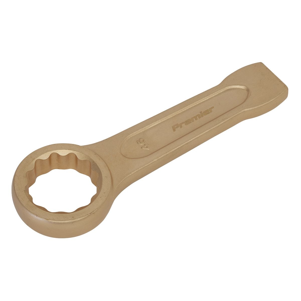Sealey Premier Non-Sparking Ring End Slogging Spanner 46mm - Image 1
