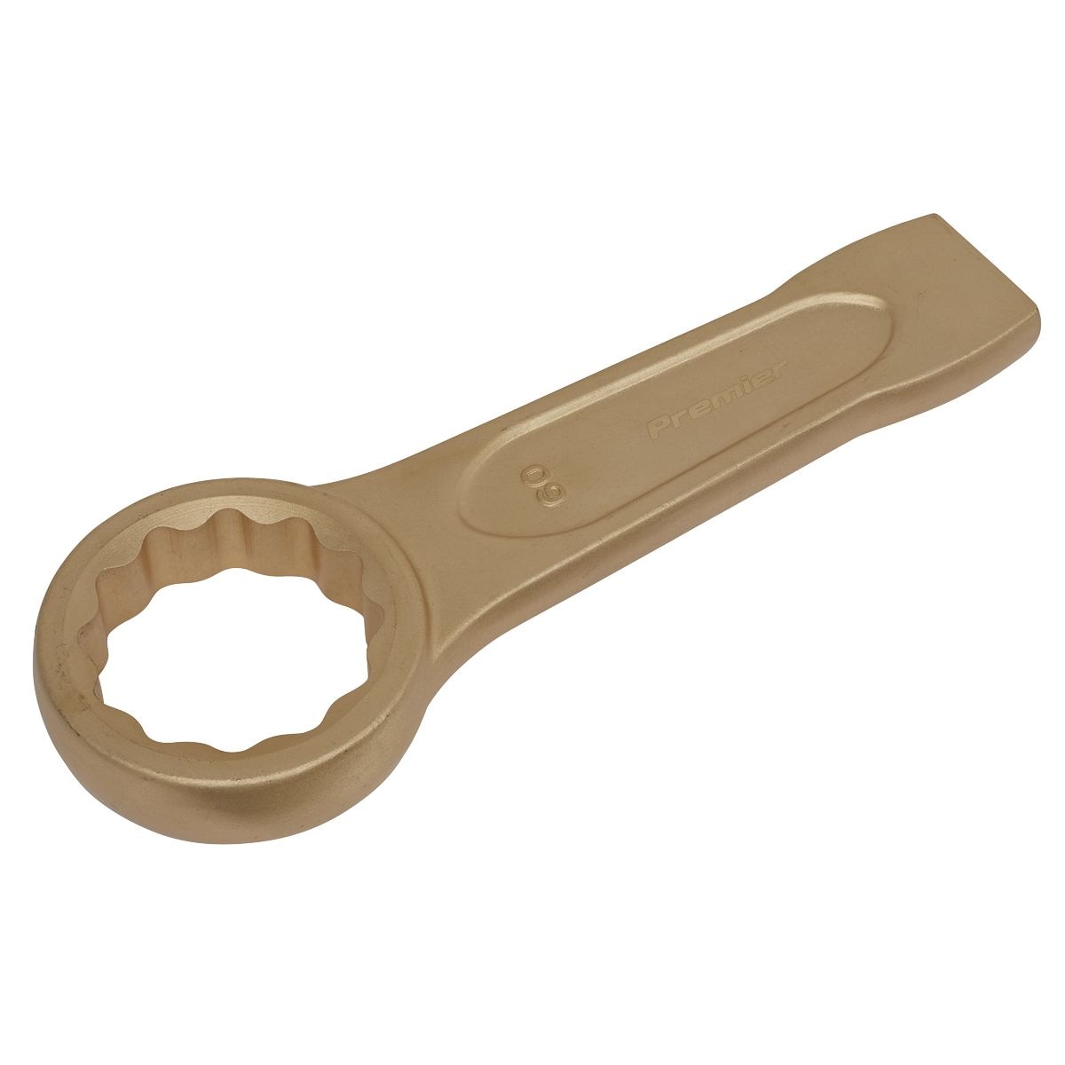 Sealey Premier Non-Sparking Ring End Slogging Spanner 60mm - Image 1