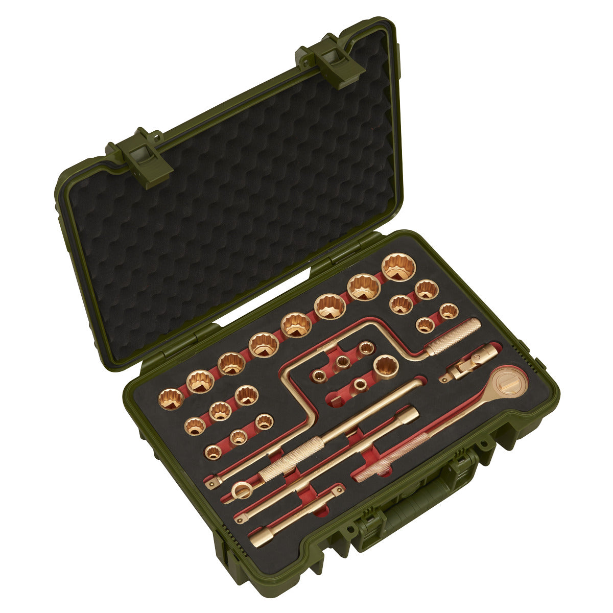 Premier Non-Sparking Socket Set 1/2"Sq Drive 31pc NS039