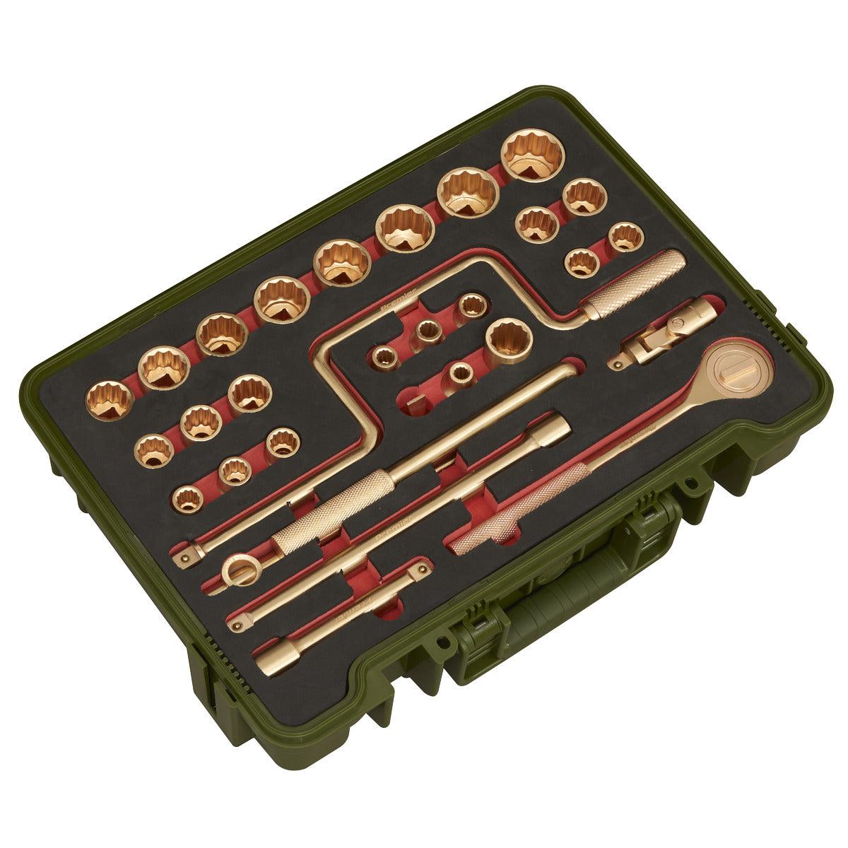 Premier Non-Sparking Socket Set 1/2"Sq Drive 31pc NS039