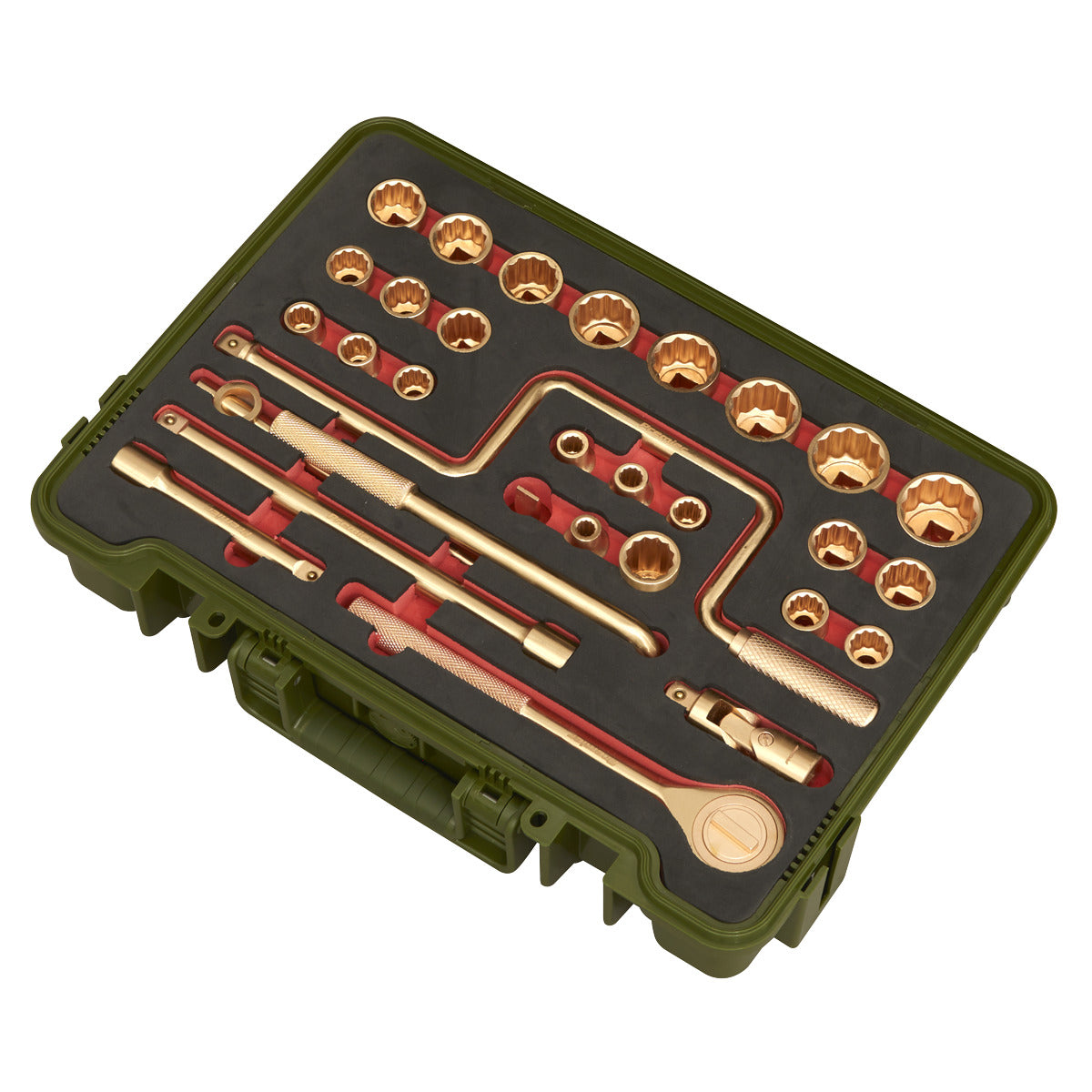 Premier Non-Sparking Socket Set 1/2"Sq Drive 31pc NS039