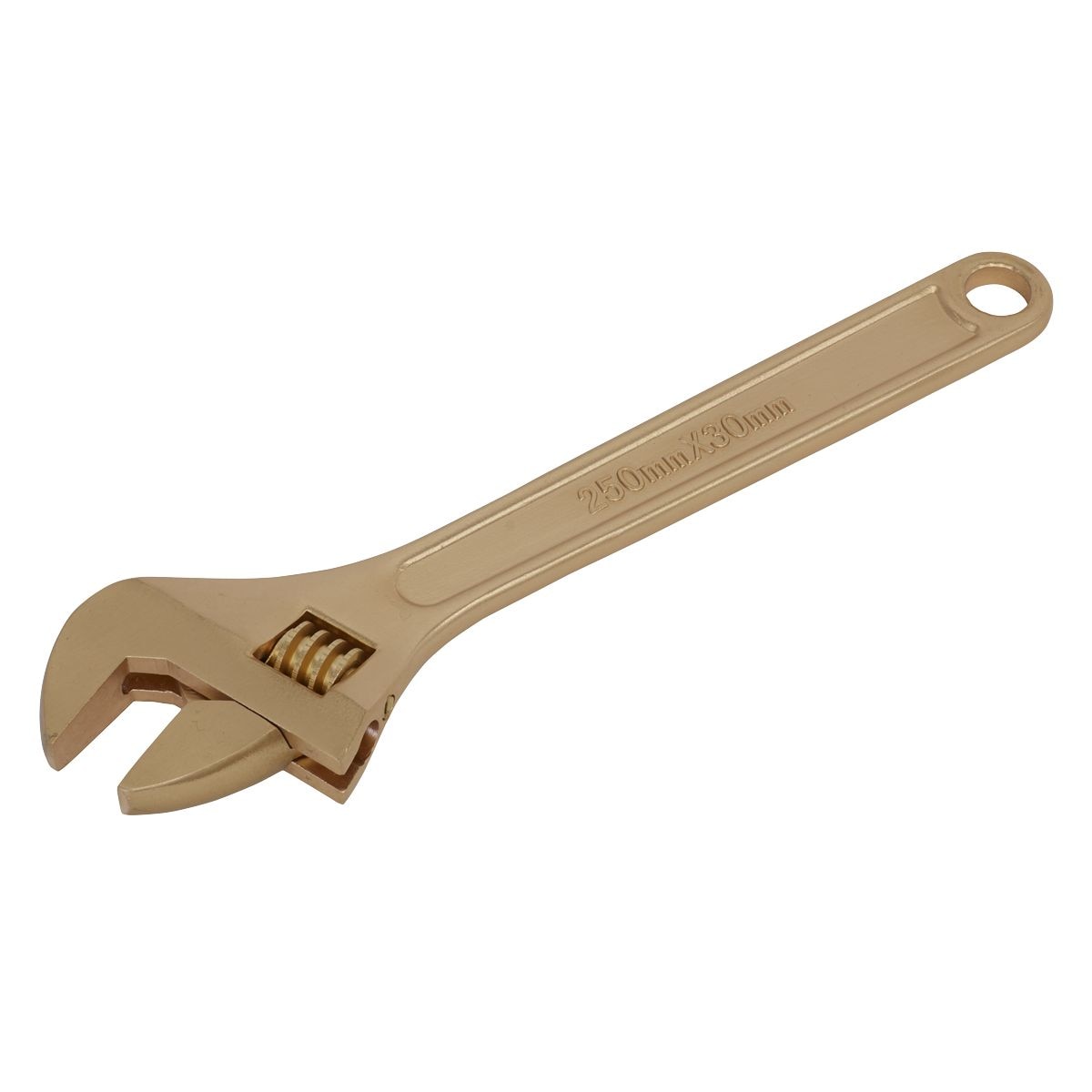 Sealey Premier Non-Sparking Adjustable Wrench 250mm - Image 1