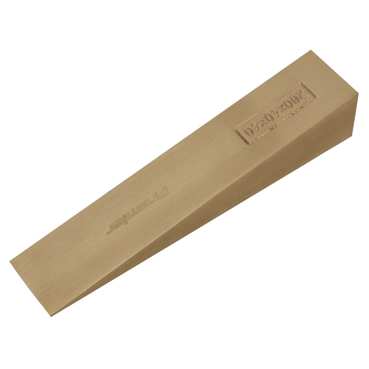 Sealey Premier Non-Sparking Wedge 200 x 40 x 40mm - Image 2