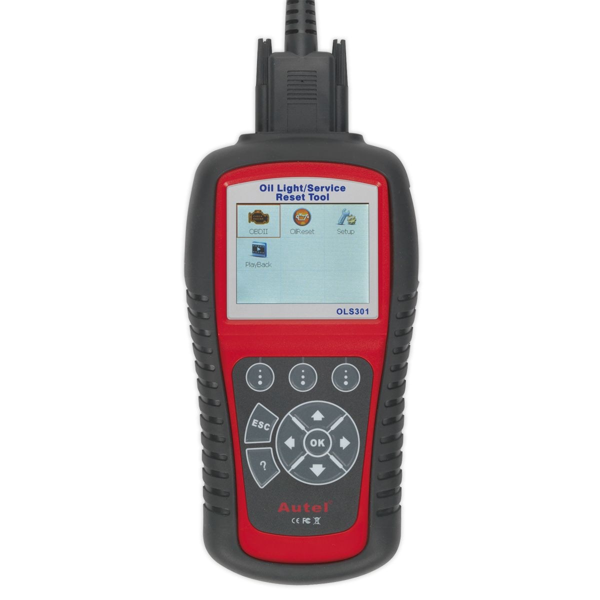 Sealey Autel EOBD Code Reader Oil & Service Reset Tool - Image 4