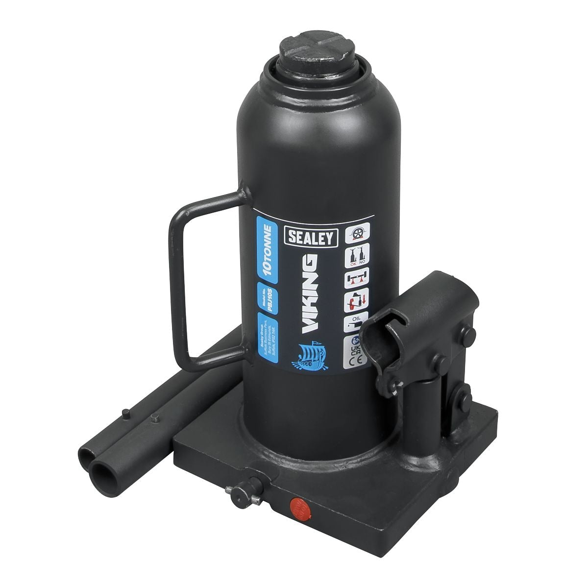 Sealey Viking Bottle Jack 10 Tonne - Image 1