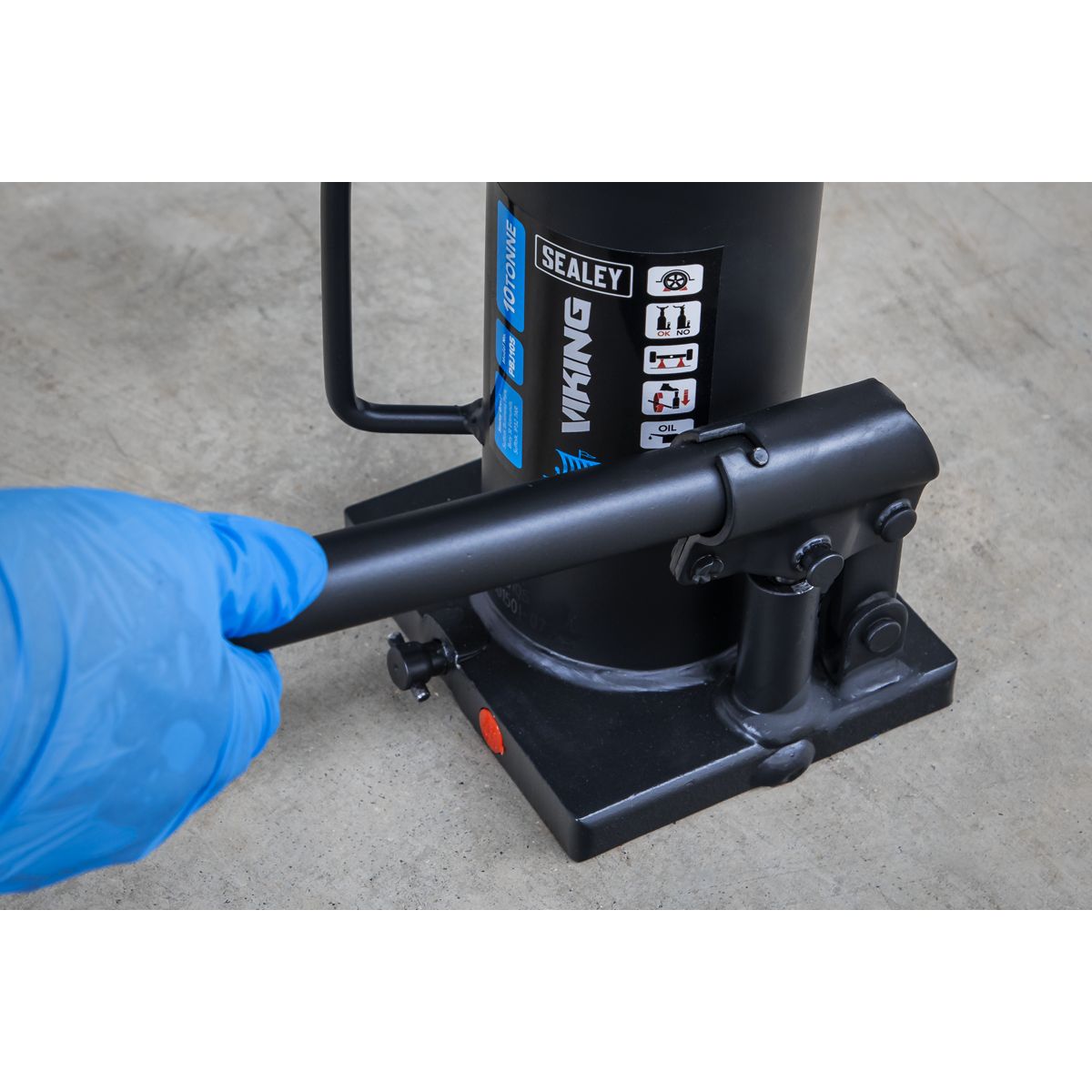 Sealey Viking Bottle Jack 10 Tonne - Image 2