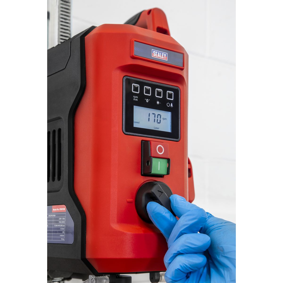 Sealey Bench Mounting Pillar Drill with Digital Display & Laser Guide 720W - Image 2